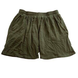 Strawberry LA Sweat Shorts in Green
